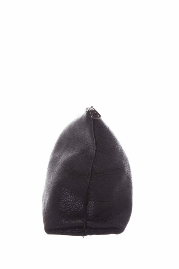 Bottega Veneta Black Leather Cosmetics Case - Image 2