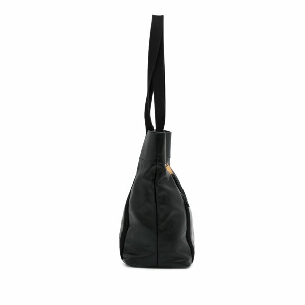 Black YSL Daily Cabas Small Tote Bag - Image 2