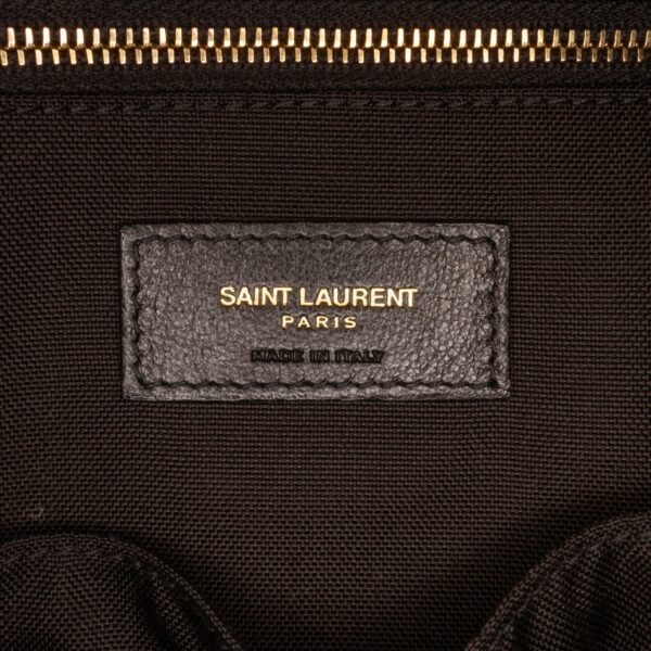 Black YSL Daily Cabas Small Tote Bag - Image 6