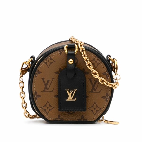 LV Boite Chapeau Mini Monogram Reverse Canvas