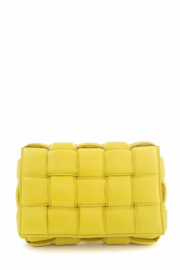 Bottega Veneta Citrine Cassette Handbag - Image 8