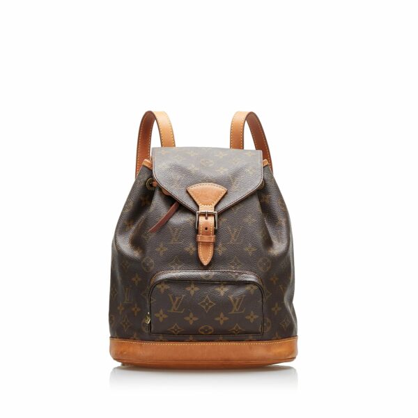 LV Montsouris PM Monogram Canvas