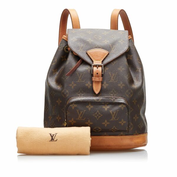 LV Montsouris PM Monogram Canvas - Image 9