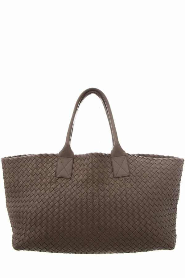 Bottega Veneta "Cabat" Intrecciato Mushroom Tote - Image 9