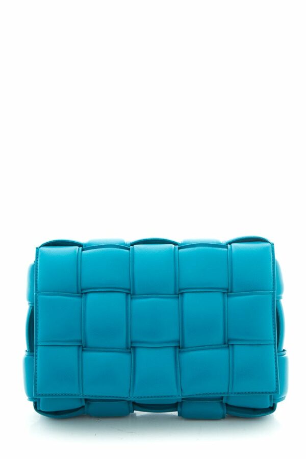 Bottega Veneta Blue Casette Cross-Body - Image 8