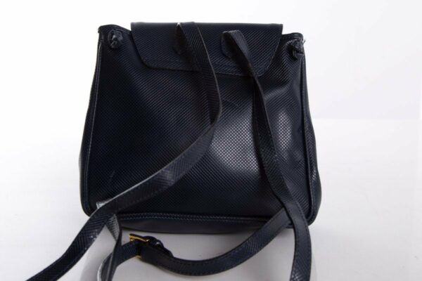 Bottega Veneta Blue Vintage Leather Mini Backpack - Image 3