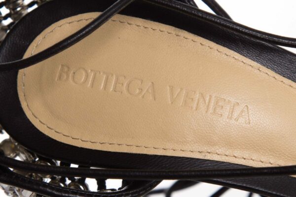 Bottega Veneta Black Crystal Pumps SZ 36 - Image 8