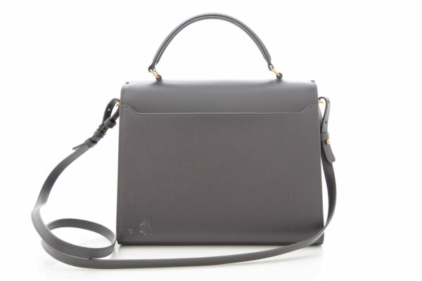 YSL Grey Cassandra Medium Handbag - Image 3