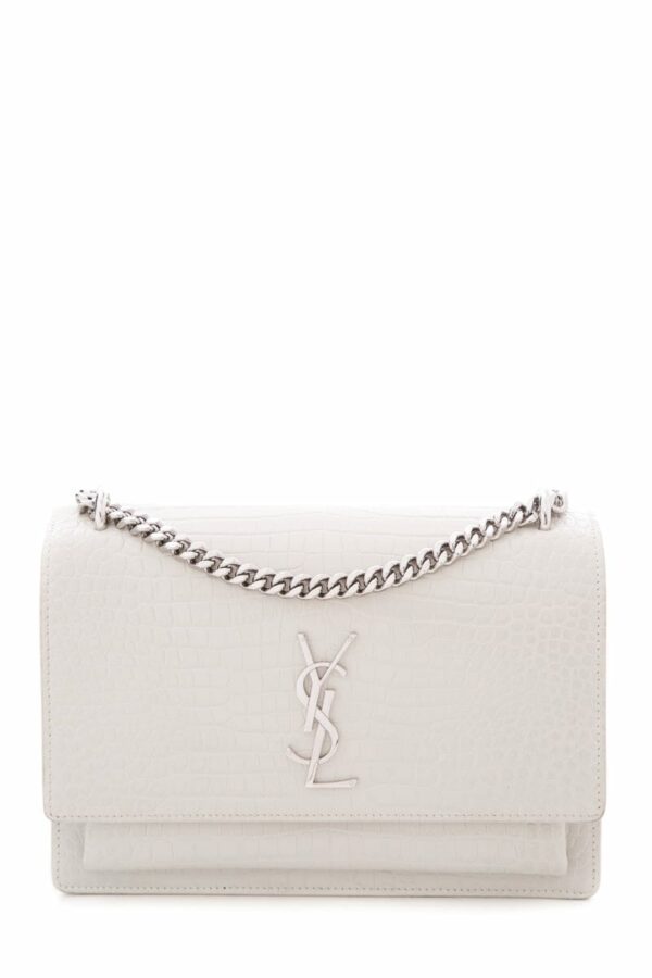 YSL Sunset Cream Handbag - Image 8