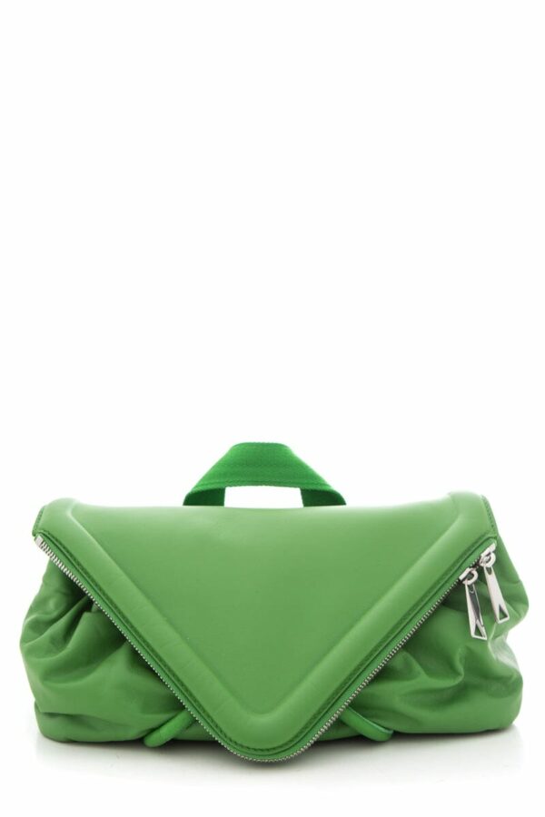 Bottega Veneta Green Beak Triangle Belt Bag - Image 8