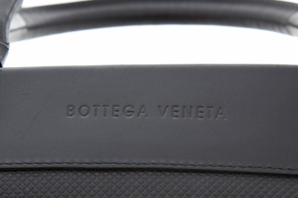 Bottega Veneta Vintage Black Textured Leather Mini Handbag - Image 5