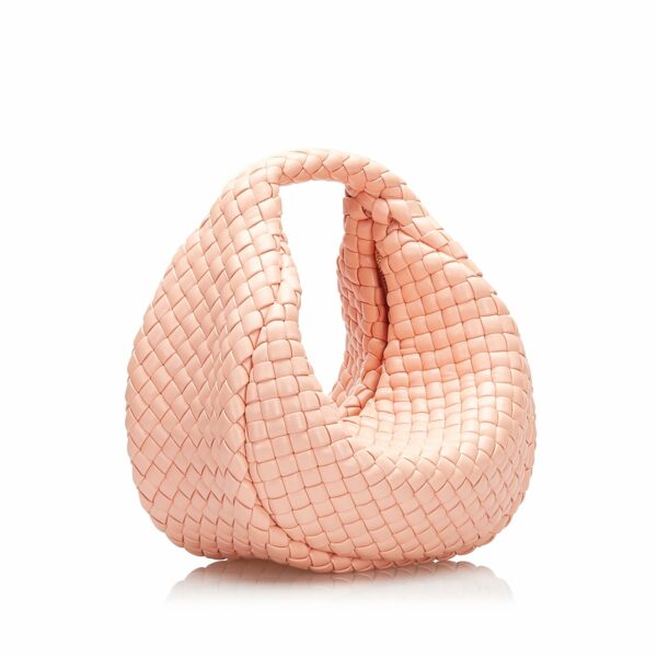 Bottega Veneta Jodie Mini Pink Padded Intrecciato