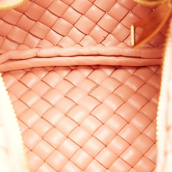 Bottega Veneta Jodie Mini Pink Padded Intrecciato - Image 6