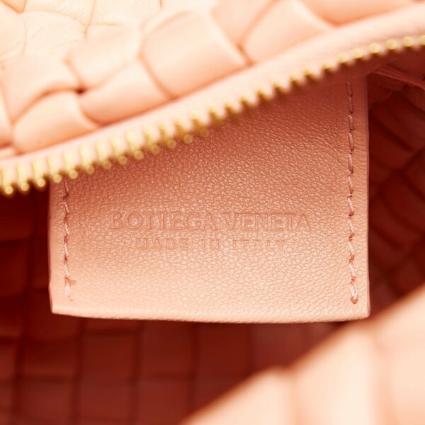 Bottega Veneta Jodie Mini Pink Padded Intrecciato - Image 7