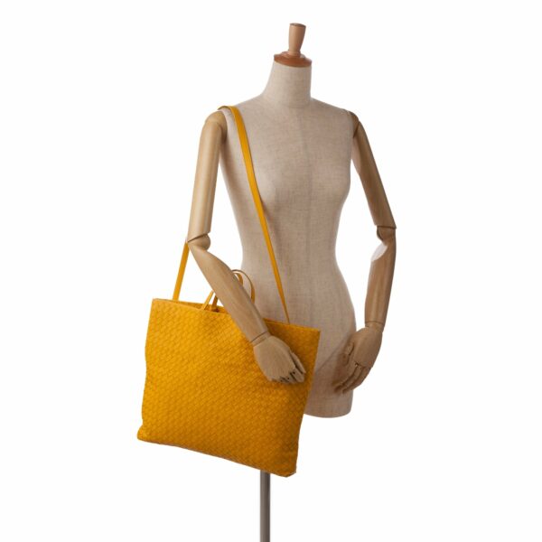 Bottega Veneta Nappa Yellow Intrecciato - Image 6