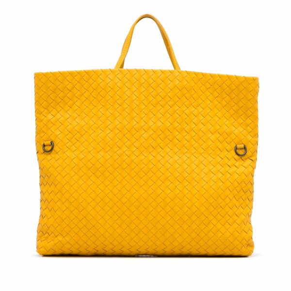 Bottega Veneta Nappa Yellow Intrecciato - Image 3