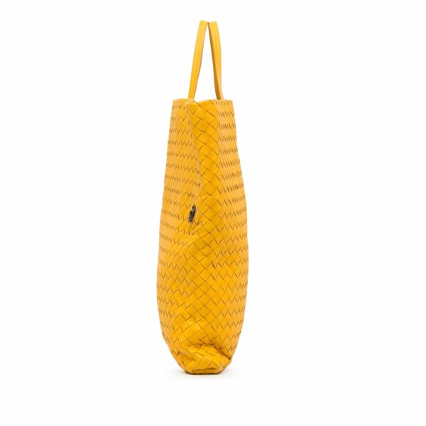 Bottega Veneta Nappa Yellow Intrecciato - Image 4