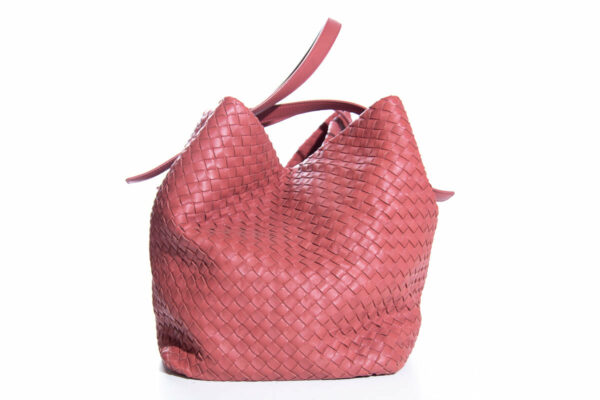 Bottega Veneta Salmon Handbag - Image 4