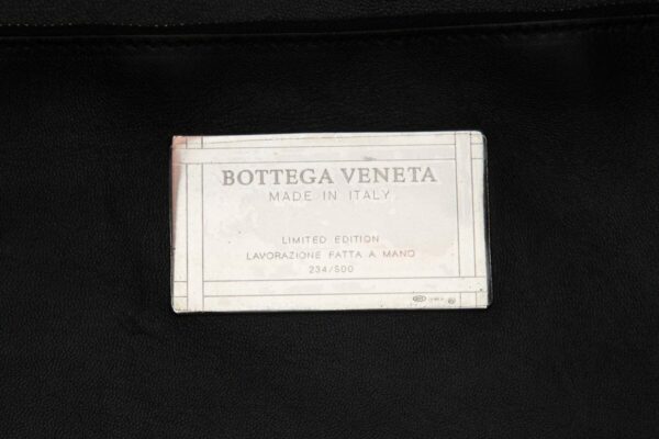 Bottega Veneta Navy & Cream Large "Piede De Poule" Large Cabat Intrecciato Tote - Image 6