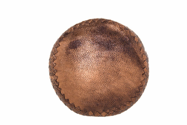 Bottega Veneta Copper Round Handle Clutch - Image 3