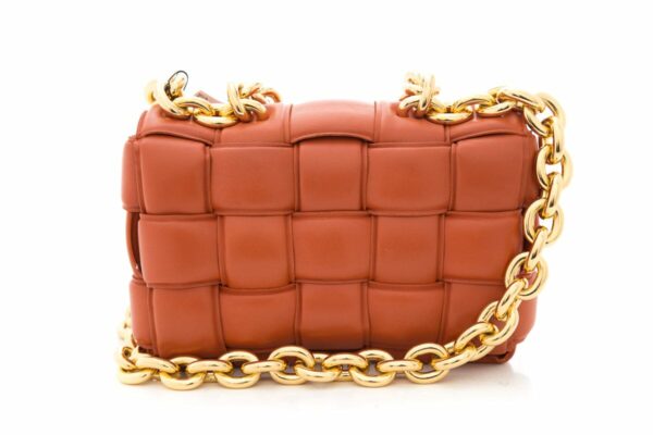 Bottega Veneta Orange Charlotte Padded Handbag - Image 3