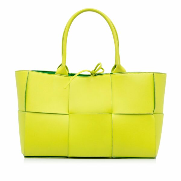 Green Bottega Veneta Maxi Intrecciato Small Arco Tote - Image 12