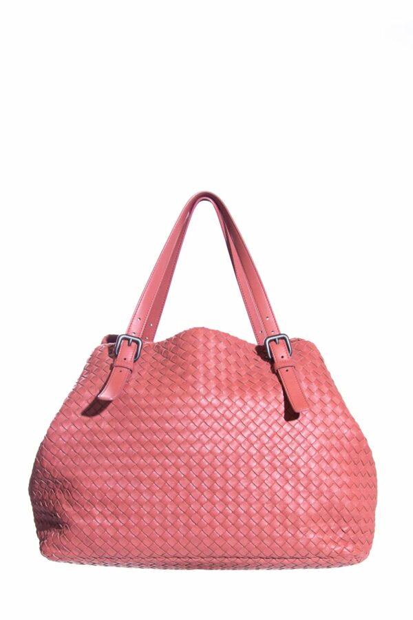 Bottega Veneta Salmon Handbag - Image 8