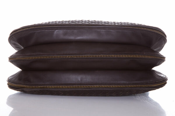 Bottega Veneta Brown Braided Triple Chain Hobo - Image 5