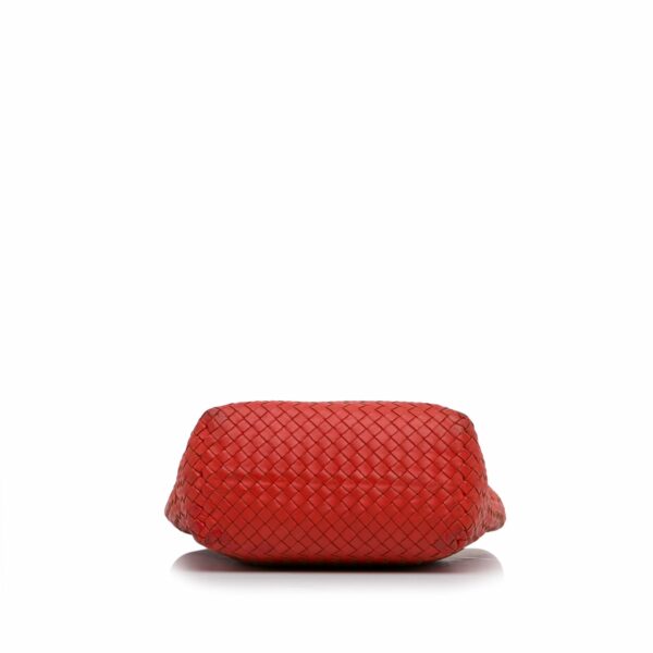 Red Bottega Veneta Large Intrecciato Cesta Tote Bag - Image 3