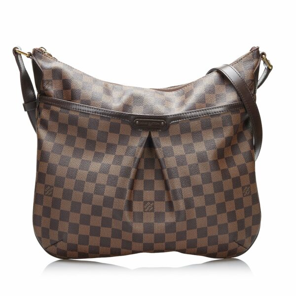 LV Bloomsbury GM Brown Damier Ebene Canvas - Image 8