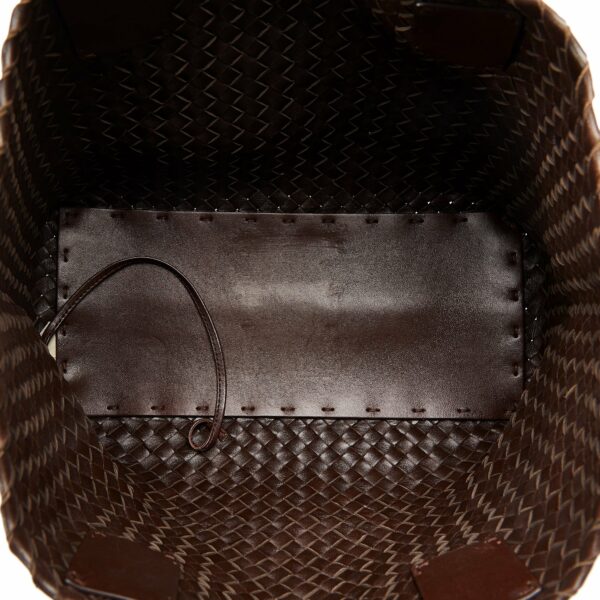 Brown Bottega Veneta Intrecciato Cabat Tote Bag - Image 4