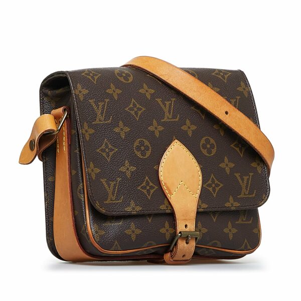 LV Cartouchière MM Monogram Canvas