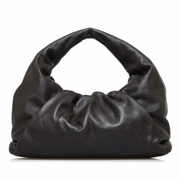 Bottega Veneta Shoulder Pouch Medium Black - Image 7