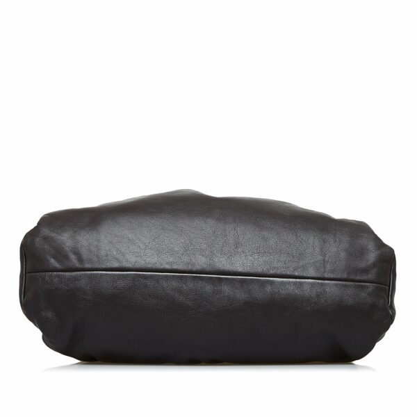 Bottega Veneta Shoulder Pouch Medium Black - Image 3