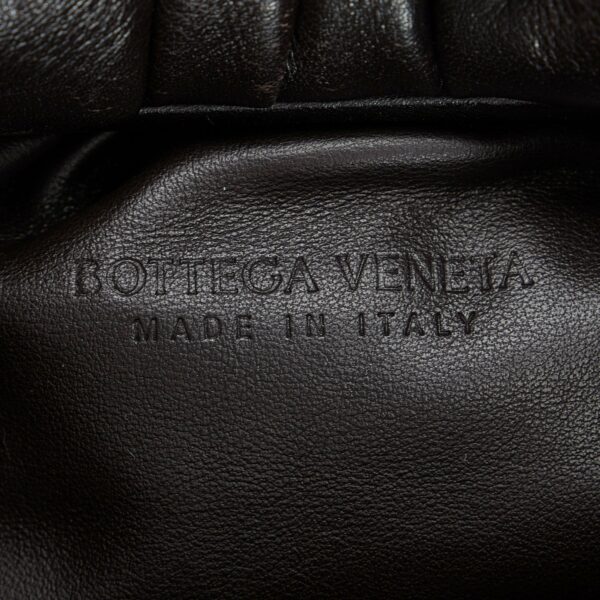 Bottega Veneta Shoulder Pouch Medium Black - Image 6