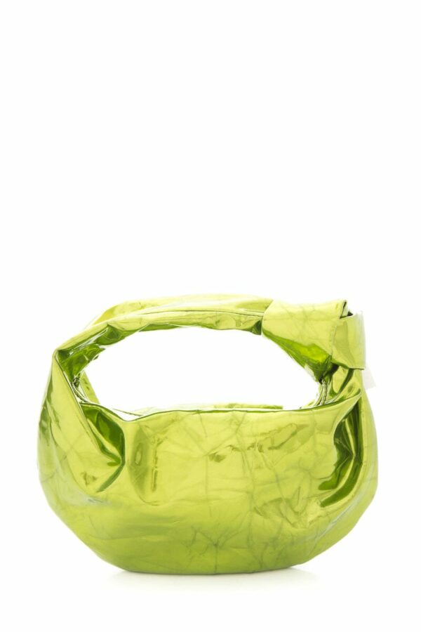 Bottega Veneta Green Jody Crinkle Leather Handbag - Image 5