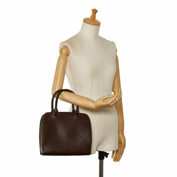 Brown LV Epi Pont Neuf Handbag - Image 9