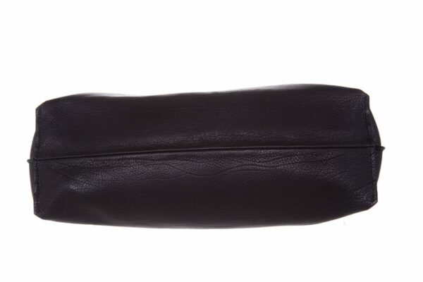 Bottega Veneta Black Leather Cosmetics Case - Image 4