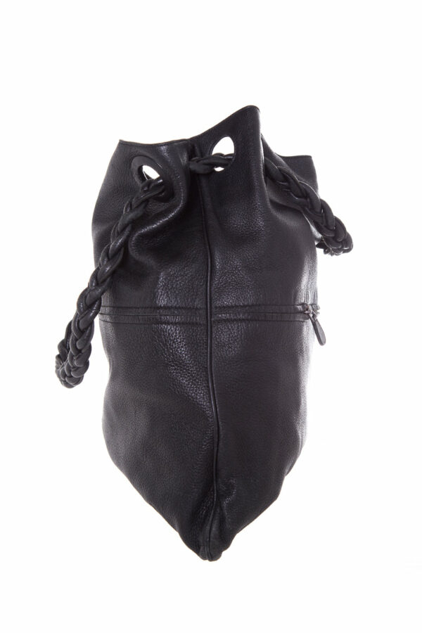 Bottega Veneta Black Leather Julie Tote - Image 3