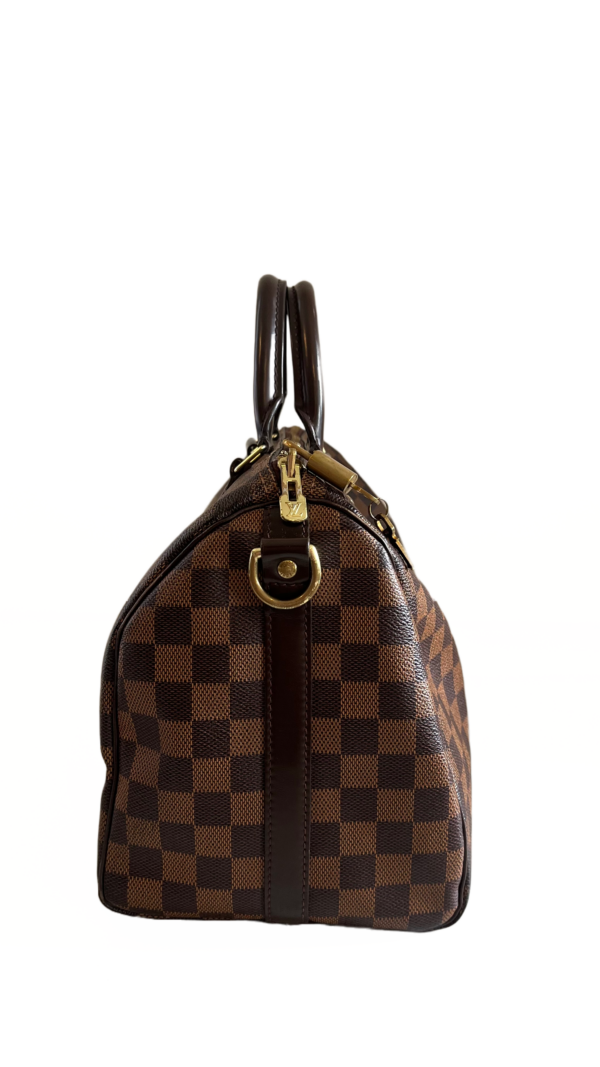 LV Speedy 30 Bandouliere, Damier Ebene - Image 5