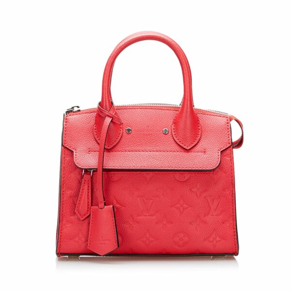 LV Pont Neuf Mini Red Monogram Empreinte