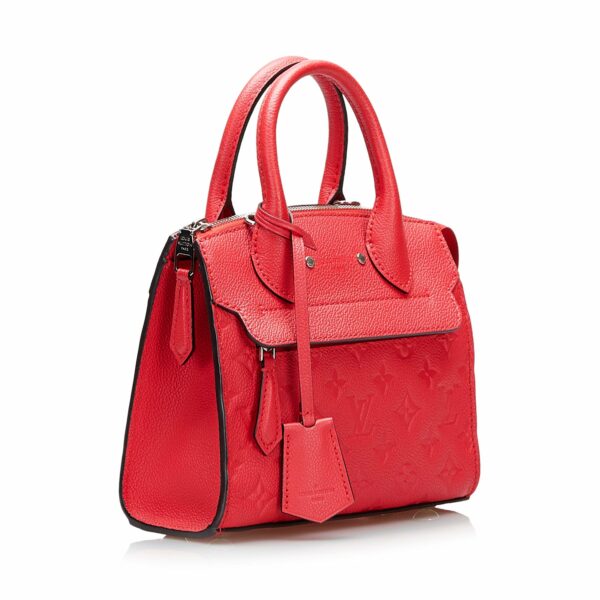 LV Pont Neuf Mini Red Monogram Empreinte - Image 2