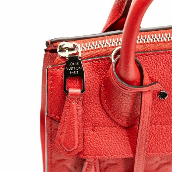 LV Pont Neuf Mini Red Monogram Empreinte - Image 8