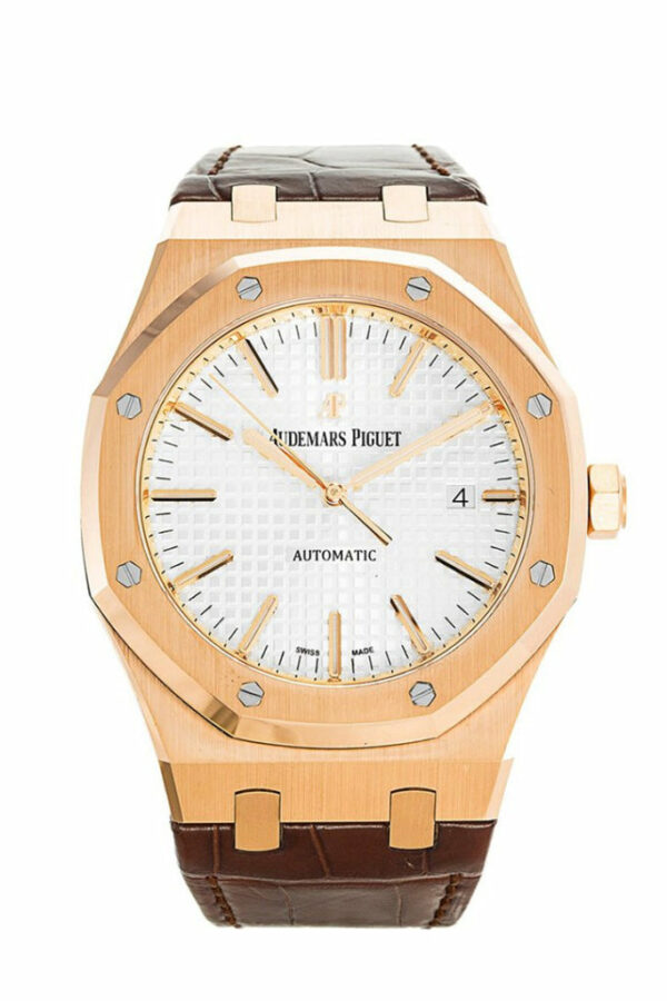 Audemars Piguet Royal Oak 18 Karat Rose Gold Automatic 15400Or.oo.d088Cr.01 Watch