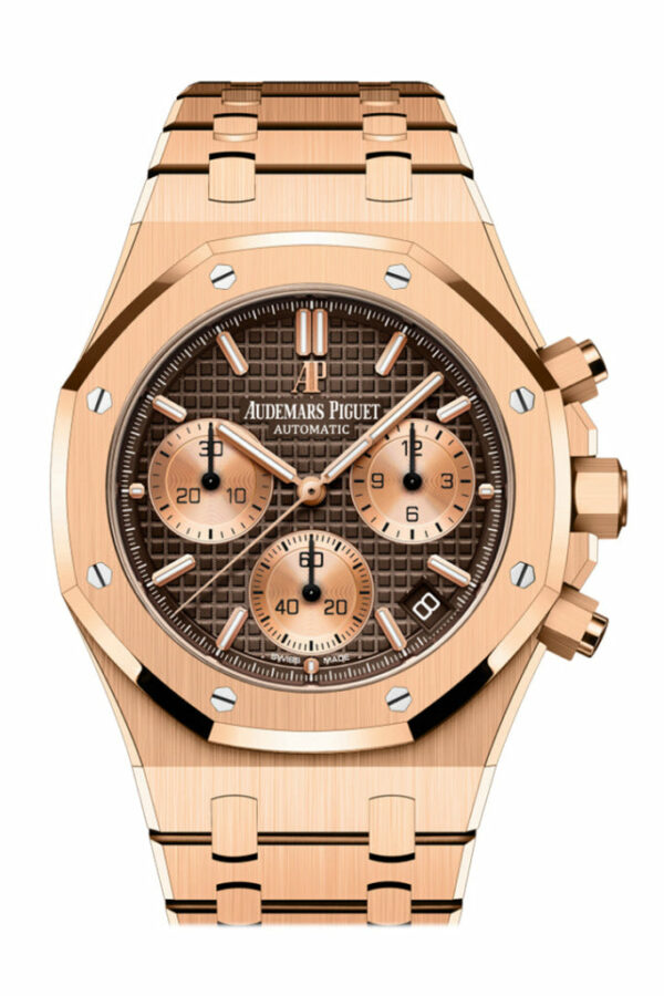 Audemars Piguet Royal Oak 41 Chronograph Brown Dial Rose Gold 26239OR.OO.1220OR.02 DCM