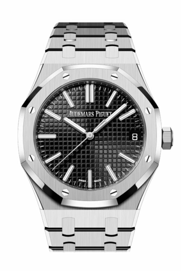 Audemars Piguet Royal Oak 41 Black Dial 50th Anniversary Watch 15510ST.OO.1320ST.02 DCM