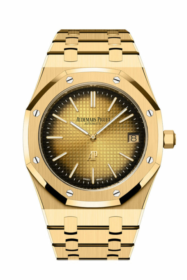 Audemars Piguet Royal Oak 39 Smoked yellow gold-toned dial Gold 16202BA.OO.1240BA.01