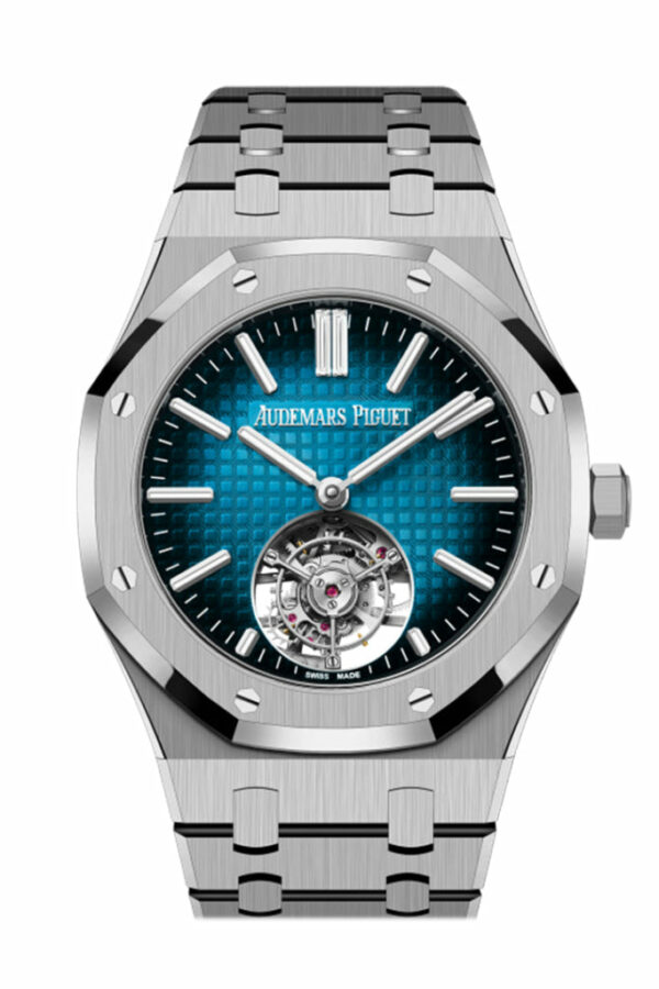 Audemars Piguet Royal Oak 41 Smoked Blue-Green dial Titanium Watch 26730TI.OO.1320TI.04