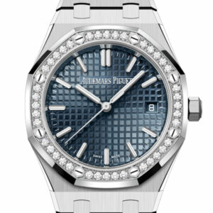 Audemars Piguet Royal Oak 34 ÒBleu nuit nuage 50Ó dial  Stainless steel Watch 77451ST.ZZ.1361ST.02