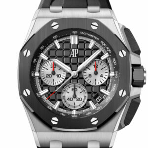 Audemars Piguet Royal Oak Offshore 43 Black dial Black rubber strap Watch 26420SO.OO.A002CA.01